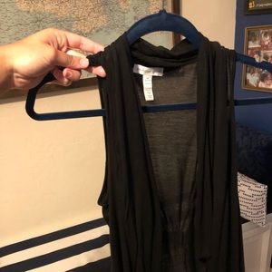 Light weight sleeveless cardigan